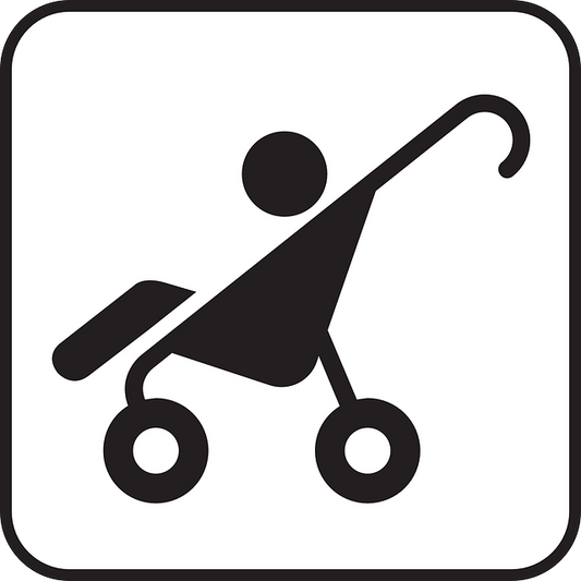 Running with a pushchair