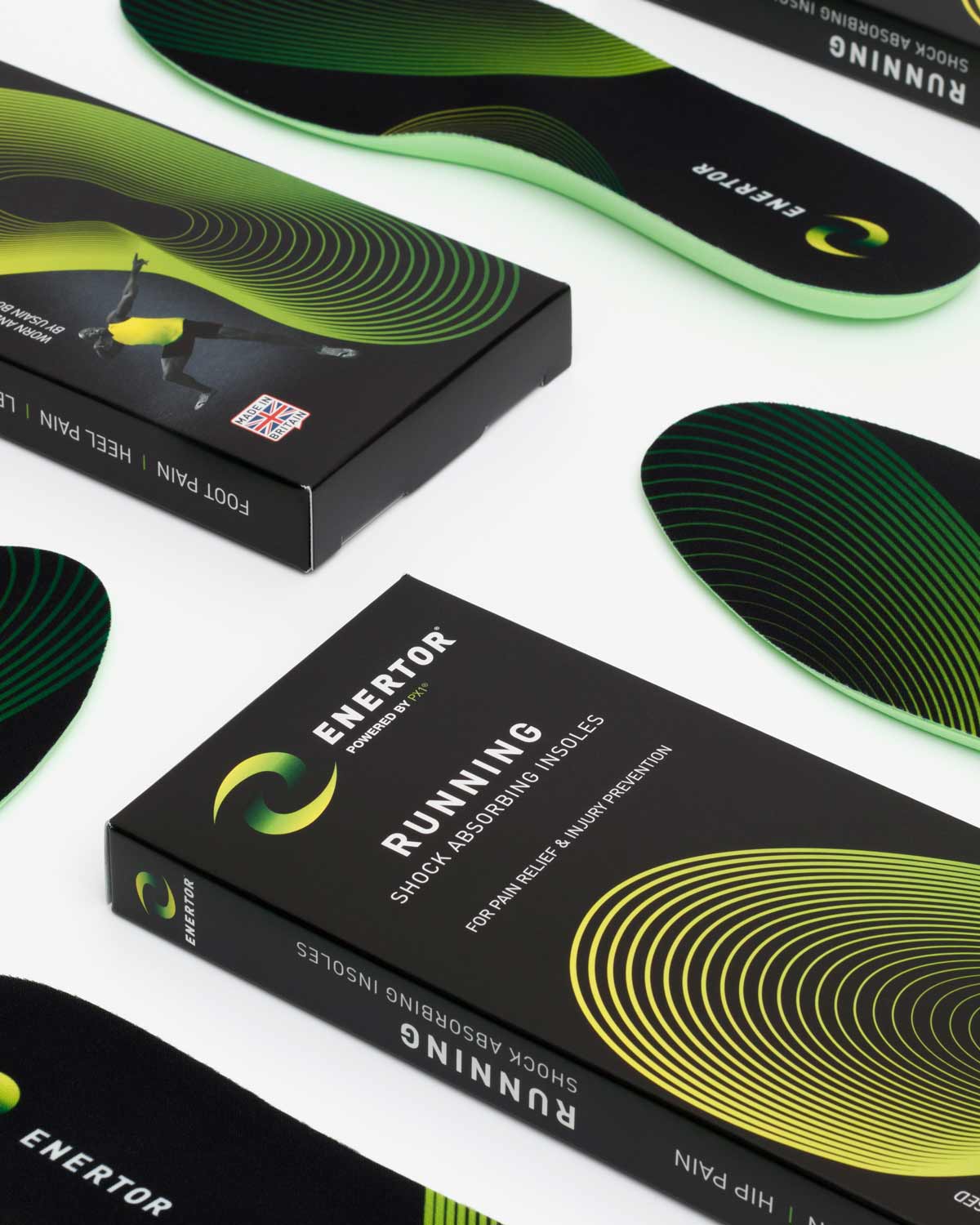 Enertor Running Insoles Group
