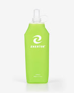 Load image into Gallery viewer, Enertor collapsable water bottle, soft pouch liquid carrier in green
