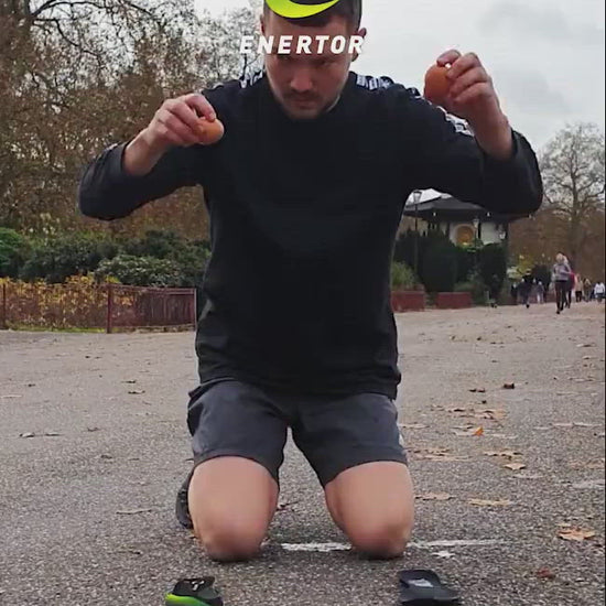 Egg not breaking on Enertor insoles video